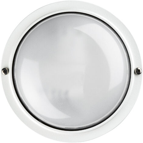 Applique IVER Round IP65 LED SMD AC 9W 1120lm CRI80 4000K Blanc