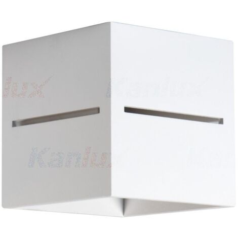 Applique Kanlux ASIL 27022 bianca alluminio G9 1 luce