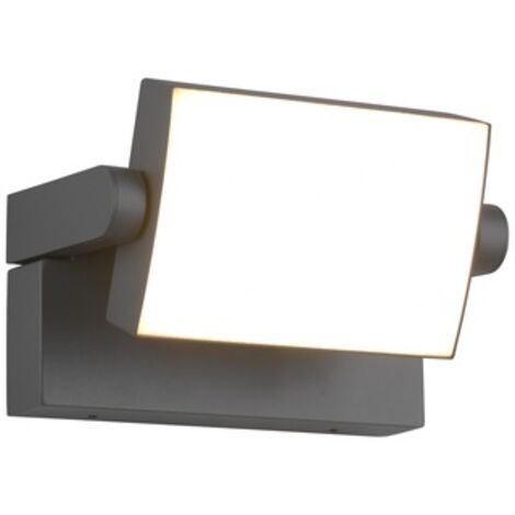 APPLIQUE, KANSAS, INCL.1X10W LED/1000LM/3000K, HAUTEUR:10CM,LONGUEUR:20CM,LARGEUR:15CM TRIO