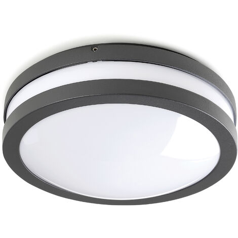 Applique KIRA IP54 E27 23W Anthracite