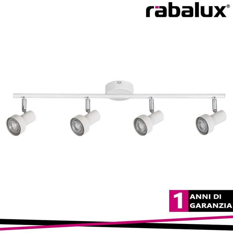 Applique konrad 4XGU10 bianco