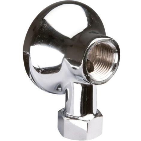 Applique laiton chromé - F 3/4' - Tube diamètre 18 mm - GRK