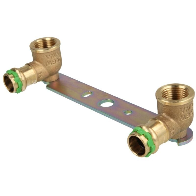 Rac. a sertir bronze contour v Plaque de montage rectiligne p 4977 15x1/2x150