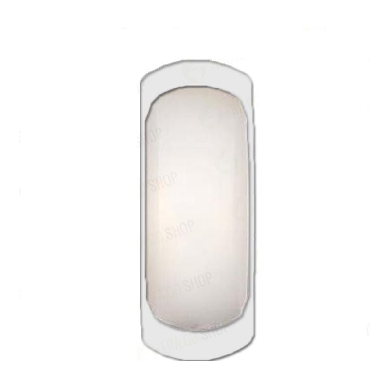 Image of Applique Lampada da Parete Bianca (Francy Op) Attaco E27 IP66 - Fumagalli