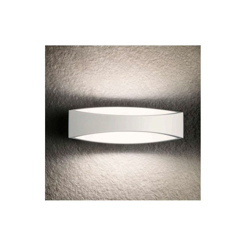 Image of Partenopea Utensili - applique lampada da parete luce a muro led moderna 12W con luce fredda 6500K