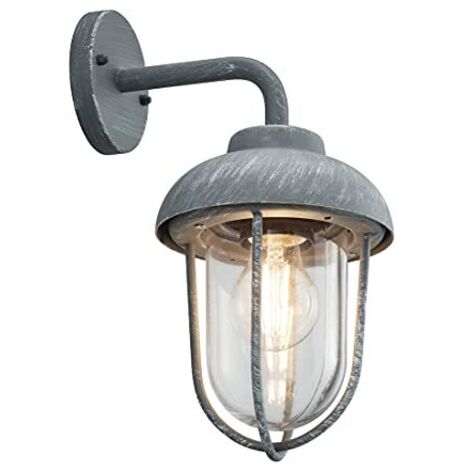 Applique Lanterna Da Esterno Duero Calcestruzzo H33 cm Trio Lighting