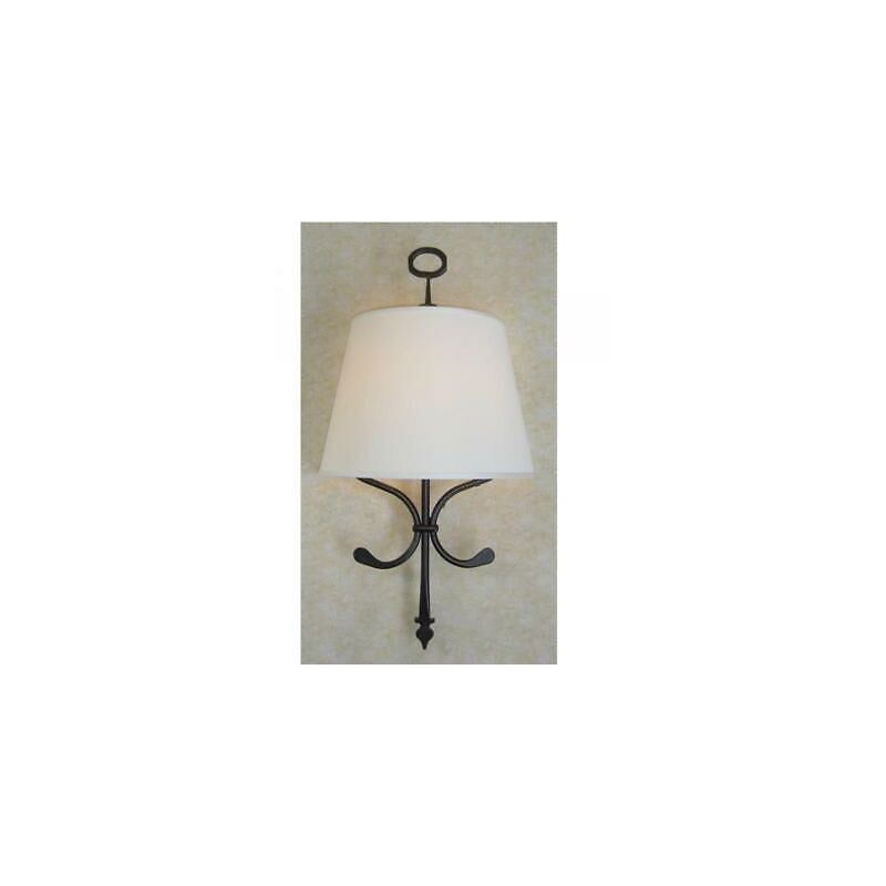 Image of Cruccolini - Applique lanterna loira 1luce ferro battuto lampade lampione applique