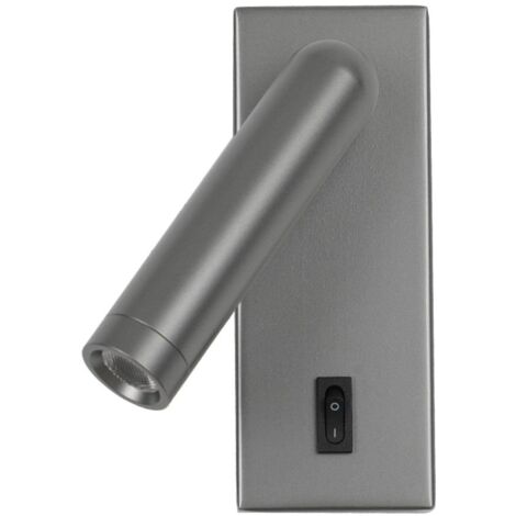 Applique lecture grise orientable LED 2,5W NOVA Italux