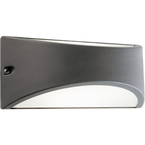 Applique LED 10 W 22 x 10 x 10 cm bianco