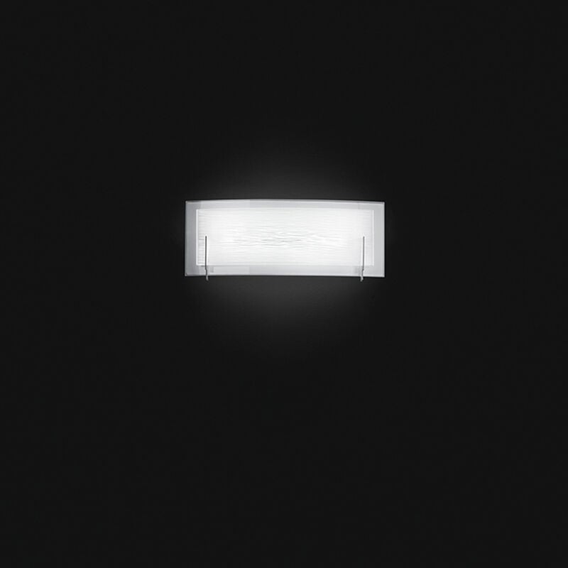 Image of Perenz - Applique Moderna Overlap Cromo Led Luce Calda Piccola
