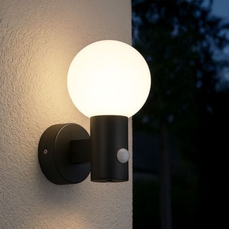 ARUM LIGHTING Applique LED 15W Eq 100W Détection de mouvement IP65 MALAGA Température de Couleur: Blanc neutre 4000K