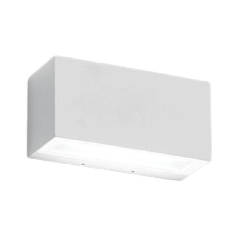 Nobile - Applique Brick blanc led 15W 3000K 1350 lumen IP65 BA20/1A/3K/W
