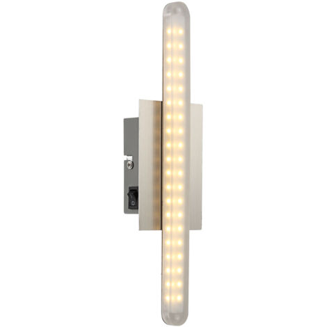 Applique LED 4 watts éclairage métal chromé acrylique Globo 68066-4
