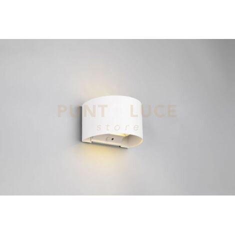 Applique LED 6W ricaricabile con sensore movimento bianca