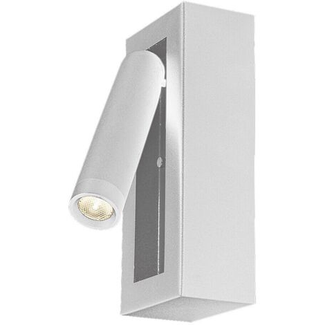 Applique LED bianca minimal regolabile 4W 3000K Rabalux