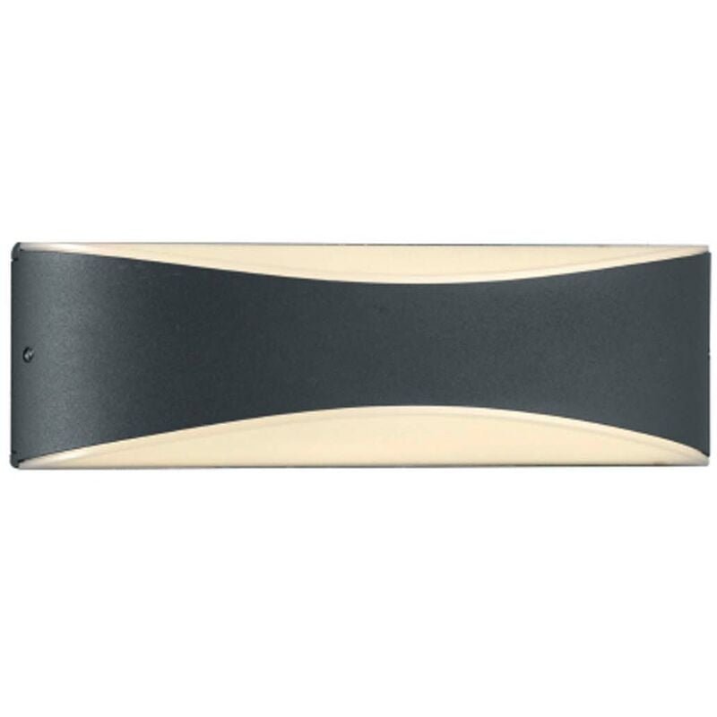 Applique led bidirectionnelle Konda anthracite 23X6