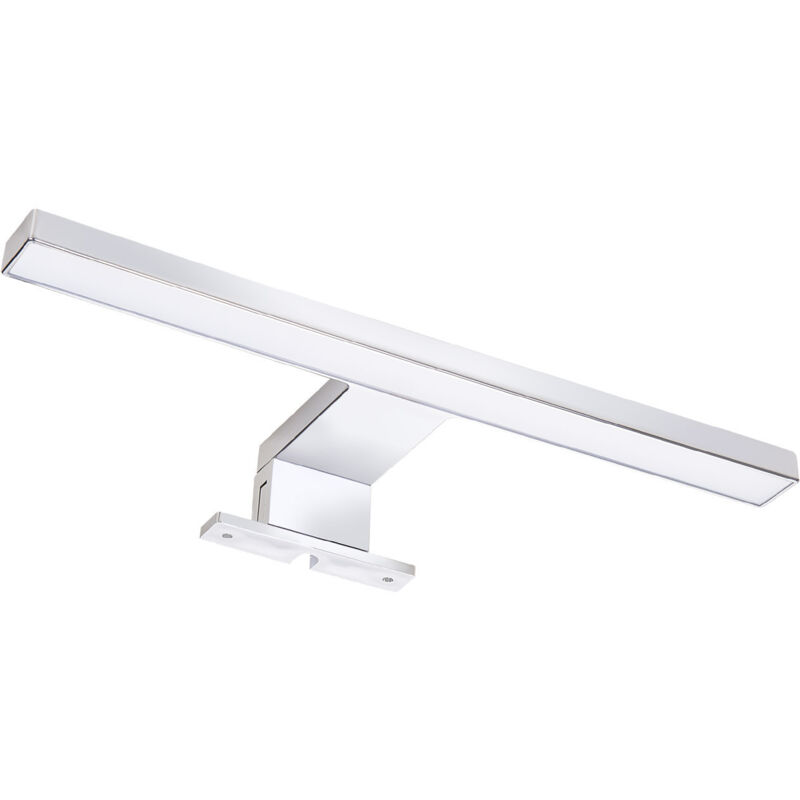 Applique led Salle de Bain Carl 5W Argentée pour Miroir 4000K Blanc neutre
