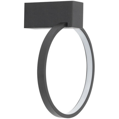 Applique LED Circolo Ring Nowodvorski 9W 3000K nero/bianco