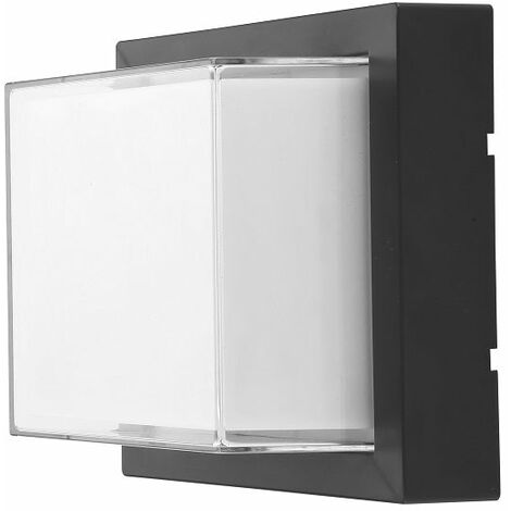 Applique LED Connectée RGBW 12W IP54 Carrée - SILUMEN