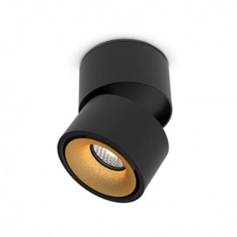 Applique LED COSMOS - 6W CCT Miidex Lighting® noir - dore - cct