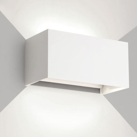 Applique LED da Esterno 24W doppio Fascio Luminoso up down Regolabile IP65 luce Bianca Fredda 6500K
