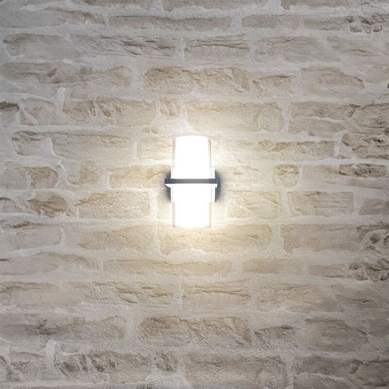 Applique LED da esterno, bagno, interno ANDREA 10W Eq 100W IP65 Température de Couleur: Blanc neutre 4000K