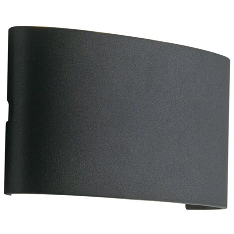 "Applique LED da esterno BEETLE antracite con luce biemissione 6W 4000K"
