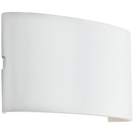 "Applique LED da esterno BEETLE bianca con luce biemissione 6W 4000K"