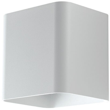 "Applique LED da esterno BIOME in alluminio bianco 4000K(Luce naturale)"