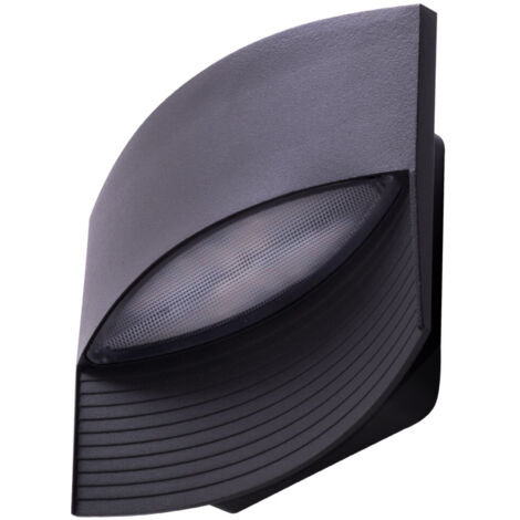 Applique LED da esterno veranda balcone faretto UP DOWN illuminazione grigio alluminio LUTEC 5193201118