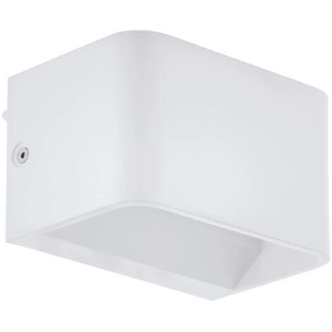 applique led da interno eglo "sania 4" bianco 3000k