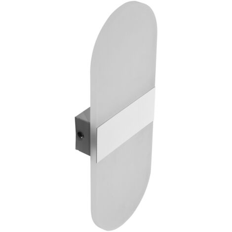 Applique Led da parete Cellini 6W rettangolare Bianco IP44 Bianco neutro 4000K Novaline