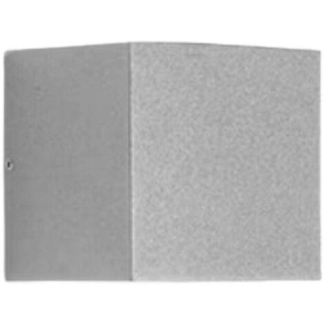 Applique Led da parete Quasar 10 2WB 6W 3000K Grigio Prisma 303360