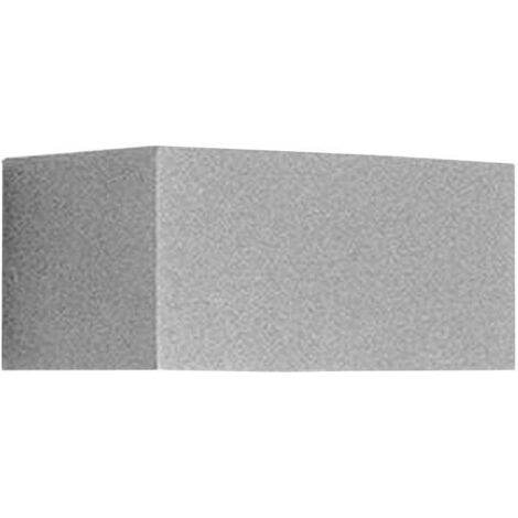 Applique Led da parete Quasar 20 Double Tech 20W 3000K Grigio Prisma 304097