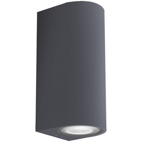 Applique led da paretea doppia emissione mod. Cordova 2 colore antracite