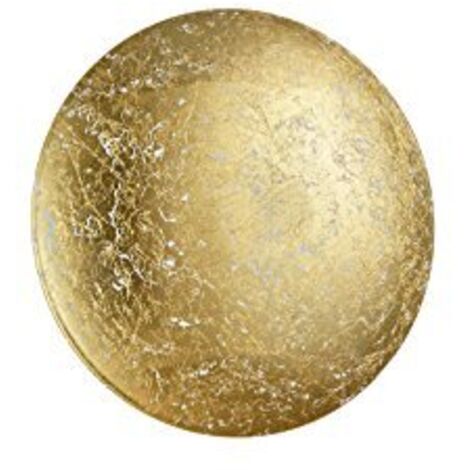 Applique Led Decorativa Chiros Foglia Oro Ø22 cm Trio Lighting