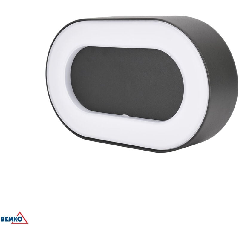 Applique led Décorative Extérieure valit - 10W - 850lm - 4000K - IP65 - Graphite - 203x45x123mm