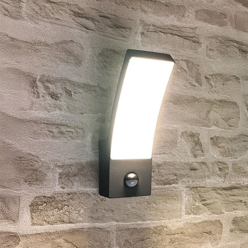 Applique led détecteur de mouvement Extérieure thali 12W IP54 Température de Couleur: Blanc neutre 4000K