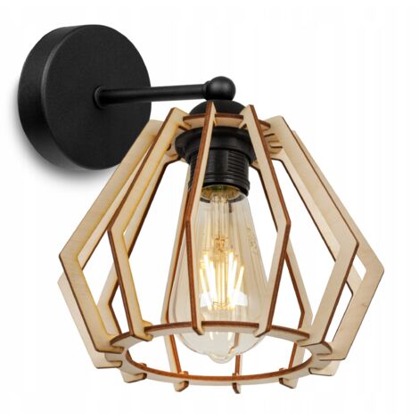 APPLIQUE LED EN BOIS MODERNE ET UNIQUE