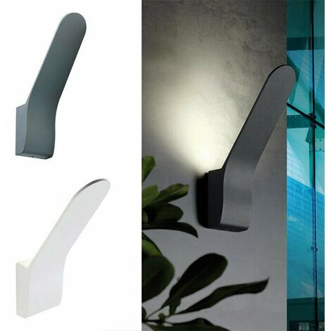 Applique Led Esterno Lampada Parete Interno Illuminazione Bagno 8W Surf Sovil - Colore: Grigio
