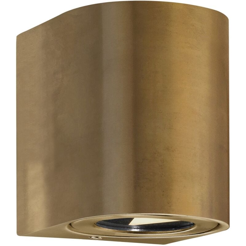 Canto 2 49701035 Applique led extérieure 12 w laiton A240742 - Nordlux
