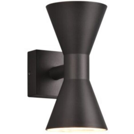 Applique Led extérieure bi-directionnelle noire - Trio - Ardas