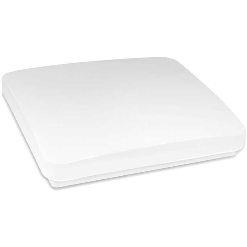 Matel - Applique led extra-plate carrée en métal 32w froide