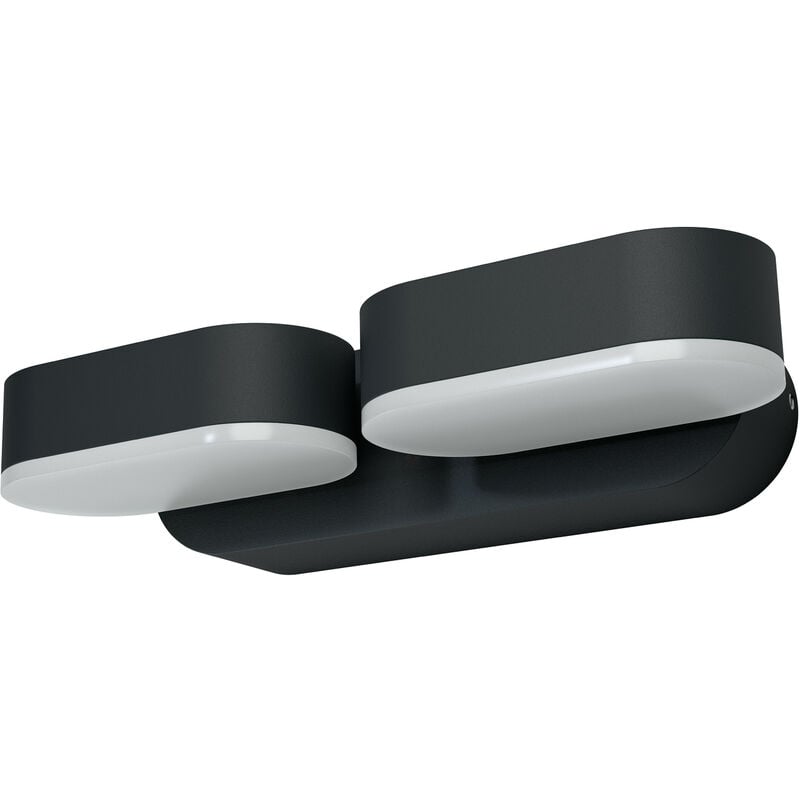 Mur et plafonnier Ledvance led, luminaire pour applications extérieures, blanc chaud, 100,0 mm x 230.0 mm x 54.0 mm, mini-spot endura style