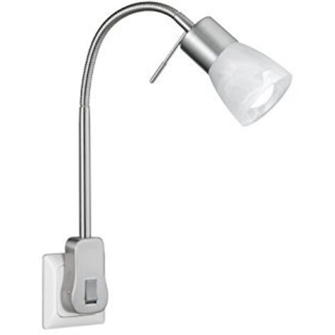 Applique Led Faretto Flessibile con Spina a Parete Levisto GD Trio