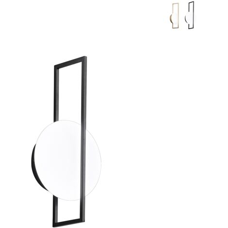 APPLIQUE LED FOBOS 12W 17X10XH34CM 3-4-6500K NERA