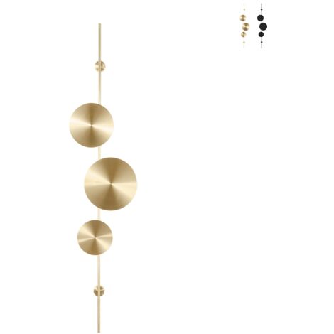 "Applique LED IDOL 33W in alluminio oro con funzione CCT"