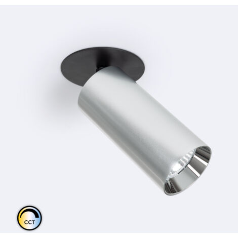 Applique LED Incasso 30W Alluminio Misoh (2700K - 4000K - 6000K) 38º CCT Nero / Argento