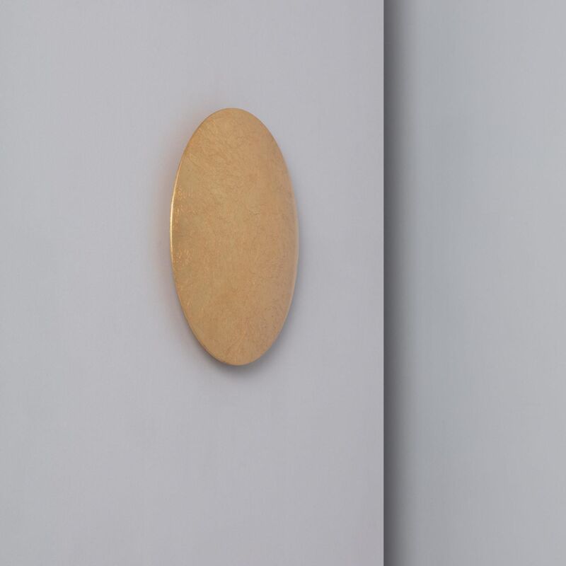 Ledkia - Applique Murale led Aluminium Iris 18W Dorée 3000K Blanc chaud