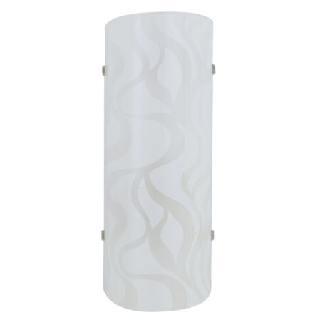 "Applique LED JASMINE in vetro bianco 11W 4000K(Luce naturale) 26 cm."